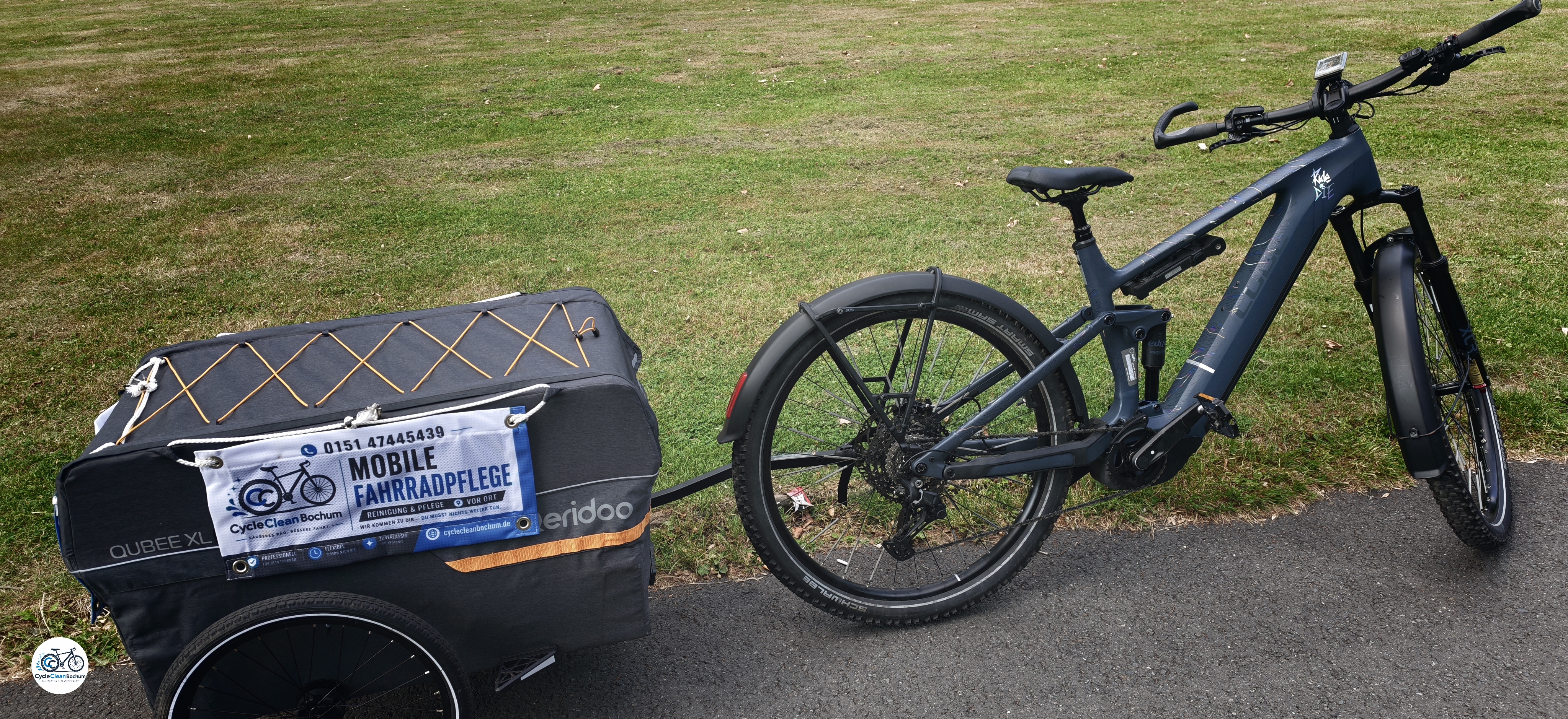 Unterwegs mit dem Fahrrad